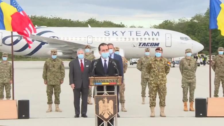 15 specialişti ai Armatei pleacă în Alabama. Orban: Transmit un mesaj ferm - între SUA și România e un solid parteneriat strategic 